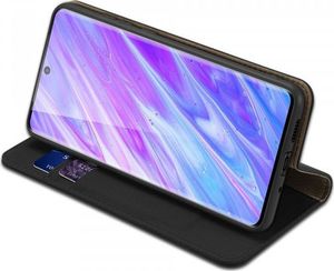 Dux Ducis DUX DUCIS Wish skórzane etui pokrowiec ze skóry naturalnej Samsung Galaxy S20 czarny 4