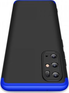 GKK GKK 360 Protection Case etui na całą obudowę przód + tył Samsung Galaxy S20 Plus czarno-niebieski 3