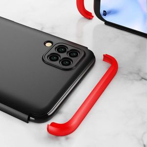 GKK GKK 360 Protection Case etui na całą obudowę przód + tył Huawei P40 Lite / Nova 7i / Nova 6 SE czarno-czerwony 4