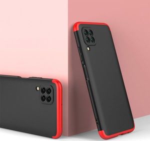 GKK GKK 360 Protection Case etui na całą obudowę przód + tył Huawei P40 Lite / Nova 7i / Nova 6 SE czarno-czerwony 10