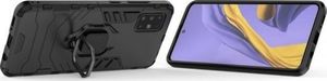 Hurtel Ring Armor pancerne hybrydowe etui pokrowiec + magnetyczny uchwyt Samsung Galaxy S20 Plus czarny 6