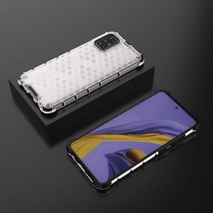Hurtel Honeycomb etui pancerny pokrowiec z żelową ramką Samsung Galaxy S20 przezroczysty 11