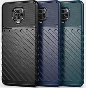 Hurtel Thunder Case elastyczne pancerne etui pokrowiec Xiaomi Redmi Note 9 Pro / Redmi Note 9S czarny uniwersalny (60628-uniw) - 60628-uniw 3