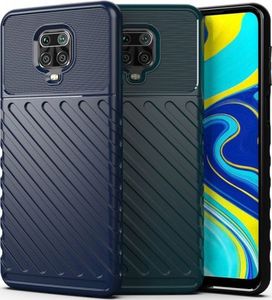 Hurtel Thunder Case elastyczne pancerne etui pokrowiec Xiaomi Redmi Note 9 Pro / Redmi Note 9S niebieski 12