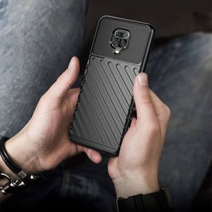 Hurtel Thunder Case elastyczne pancerne etui pokrowiec Xiaomi Redmi Note 9 Pro / Redmi Note 9S niebieski 9