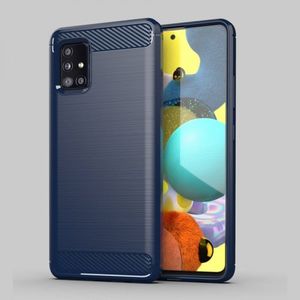 Hurtel Carbon Case elastyczne etui pokrowiec Samsung Galaxy A71 5G czarny 12