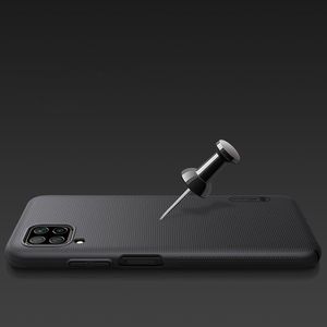 Nillkin Nillkin Super Frosted Shield wzmocnione etui pokrowiec + podstawka Huawei P40 Lite / Nova 7i / Nova 6 SE czarny 3