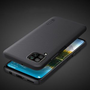 Nillkin Nillkin Super Frosted Shield wzmocnione etui pokrowiec + podstawka Huawei P40 Lite / Nova 7i / Nova 6 SE czarny 4