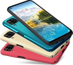 Nillkin Nillkin Super Frosted Shield wzmocnione etui pokrowiec + podstawka Huawei P40 Lite / Nova 7i / Nova 6 SE czarny 10