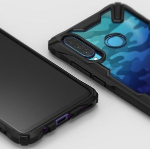 Speck Ringke Fusion X etui pancerny pokrowiec z ramką Huawei P30 Lite czarny Camo Black (XDHW0007) uniwersalny 5