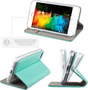 Etui HUAWEI P9 LITE portfel z klapką Flip Magnet miętowe 4