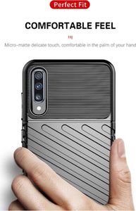 Etui SAMSUNG GALAXY A70 Pancerne Thunder czarne 4