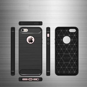 Etui IPHONE 5 / 5S Pancerne Carbon czarne 5