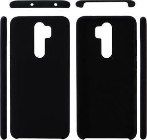 Etui XIAOMI MI NOTE 10 Silicone case elastyczne silikonowe czarne 5