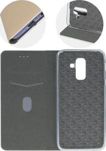 Etui HUAWEI P SMART PRO 2019 portfel z klapką skóra ekologiczna Flip Venus złote 5