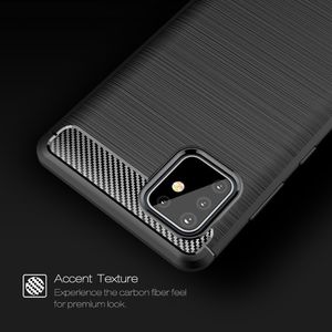 Etui SAMSUNG GALAXY NOTE 10 LITE Pancerne Carbon czarne 5