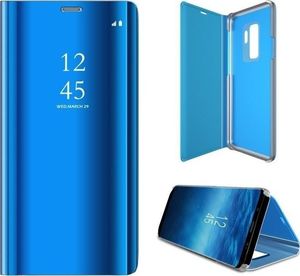 Etui HUAWEI P40 LITE Clear View Cover z klapką niebieskie 4