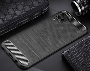 Etui HUAWEI P40 LITE Pancerne Carbon czarne () - 8819200012049 2