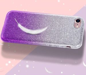 Etui Brokat Glitter XIAOMI MI9T MI 9T / K20 srebrno-fioletowy 3