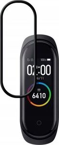 Szkło hartowane 5D XIAOMI MI SMART BAND 4 Full Glue czarne 3