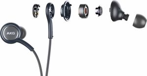 Słuchawki Zestaw słuchawkowy SAMSUNG GALAXY S10 / S10+ PLUS AKG EO-IG955 słuchawki dokanałowe jack 3,5mm BULK czarny 2