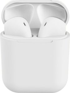 Słuchawki Słuchawki bezprzewodowe Bluetooth 5.0 I12 TWS + kabel lightning białe 1