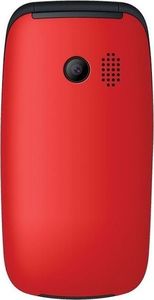 Telefon komórkowy Telefon komórkowy dla seniora z klapką MAXCOM MM817 czerwony 1