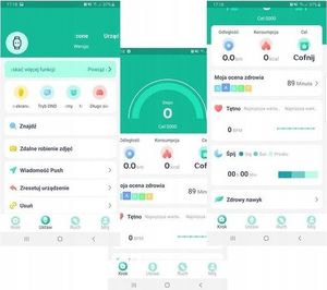 Smartband Opaska sportowa na rękę Smart Band M4 inteligentna monitorująca fitness czarna () - 641738 3