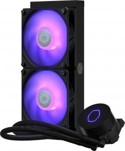 Chłodzenie wodne Cooler Master MasterLiquid ML240L V2 RGB 2x120mm (MLW-D24M-A18PC-R2) 2