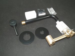 Bateria umywalkowa Omnires bateria umywalkowa podtynkowa Y, czarny półmat 11