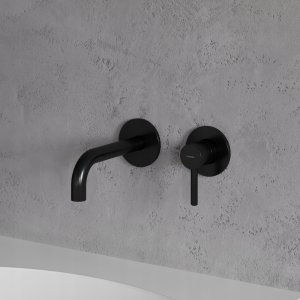 Bateria umywalkowa Omnires bateria umywalkowa podtynkowa Y, czarny półmat 5