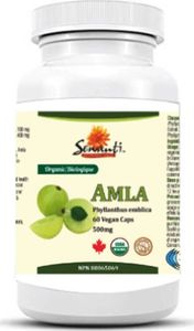 Sewanti Organic Amla Sewanti 60 kapsułek 500 mg VEGAN 1