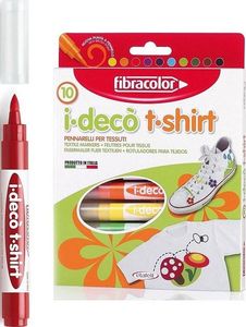 Fibracolor Mazaki dekoracyjne I-Deco T-shirt 10 kolorów 1