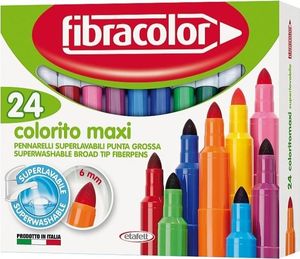 Fibracolor Mazaki Colorito Maxi 24 kolory FIBRACOLOR 1