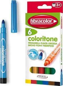 Fibracolor Pisaki Coloritone 6 kolorów FIBRACOLOR 1