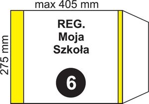 Fol-Plast Okładka na podr regulowana NR 6 (20szt) 1