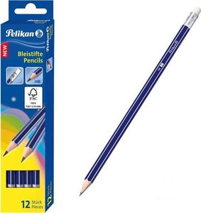 Pelikan Ołówek GP HB z gumką (12szt) 1