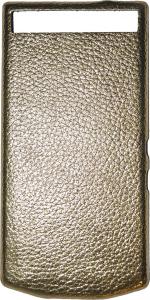 Blackberry Etui Porsche Design Leather Battery Door Cover P9982 grain gold 1