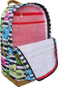 Paul&Co Plecak szkolny Pasy dymki brązowy 4