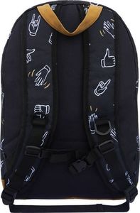 Paul&Co Plecak szkolny Dłonie czarny 3