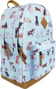 Paul&Co Plecak szkolny Psy błękitny 2