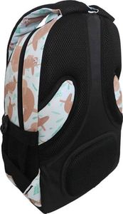 Incood Plecak trzykomorowy błękitny Leniwiec 4