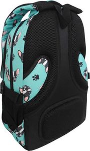 Incood Plecak trzykomorowy miętowy Buldog 4