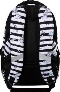 Incood Plecak trzykomorowy pasy tęcza Jednorożec 3