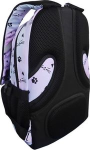 Incood Plecak trzykomorowy Kot pastelowy 4