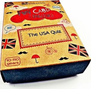 Creativo Fun Card English The USA Quiz CREATIVO 1