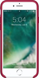 Xqisit XQISIT Silicone Case for iPhone SE 2 red 3