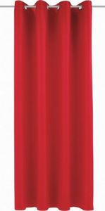 Acus Gotowa zasłona z kółkami Blackout, 140 x 245 cm, czerwony 1