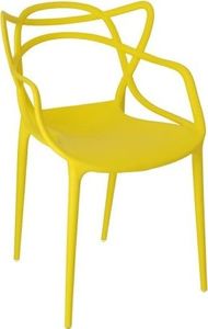 D2 Design Krzesło Lexi żółte insp. Master chair 1
