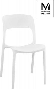 Modesto Design MODESTO krzesło ZING białe - polipropylen 1